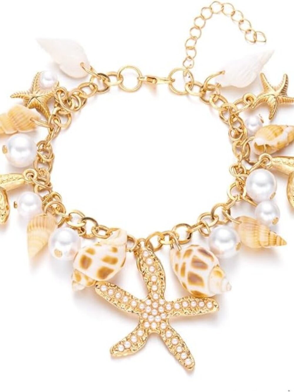 Shell Starfish Bracelet - Picture 2 of 3